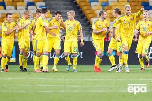 Сборная Украины поднялась на одну позицию в рейтинге ФИФА