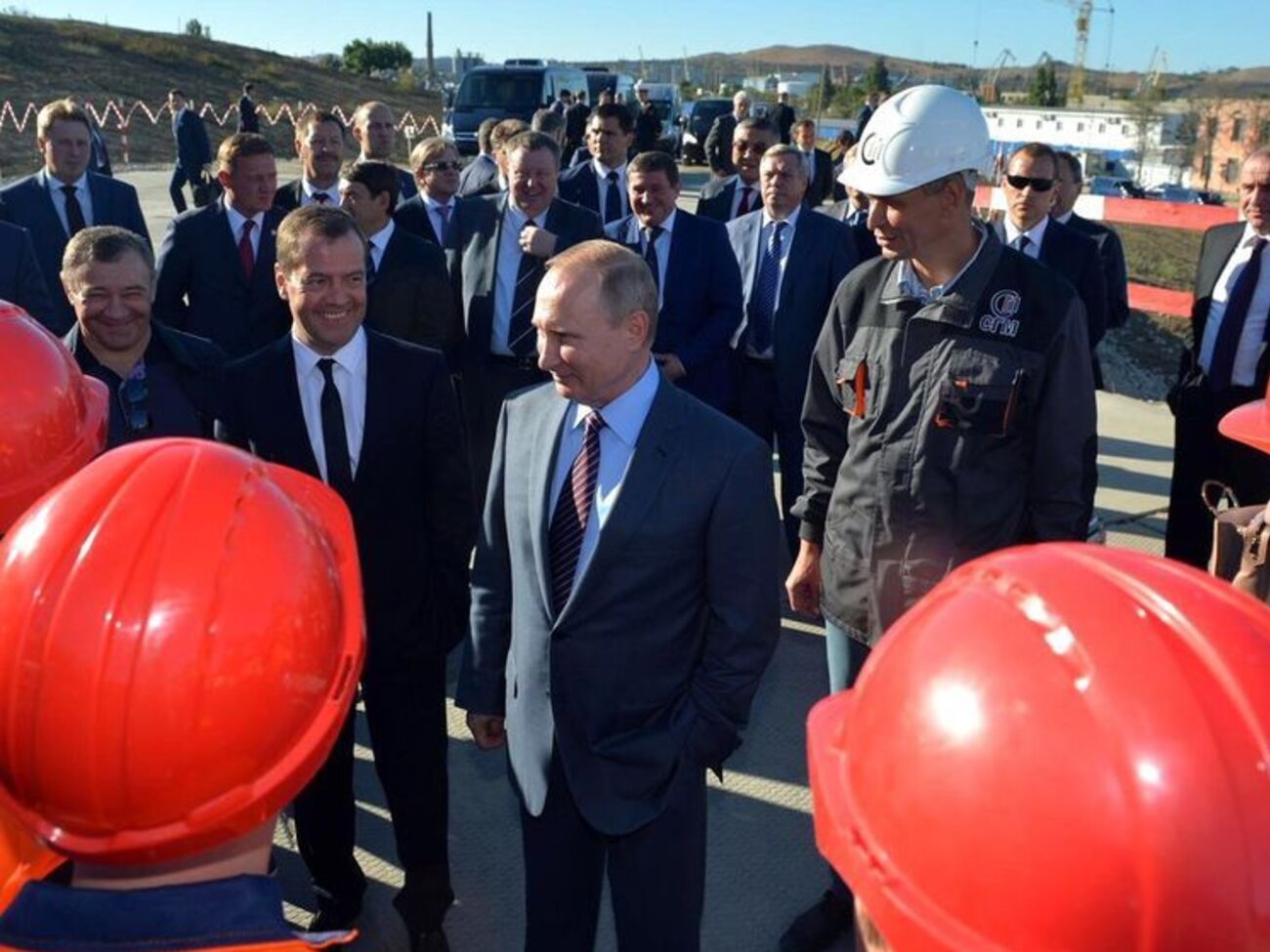 Путин 15 сентября приехал в Крым
