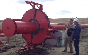 На Карачуне постоянно ведутся работы по восстановлению телебашни