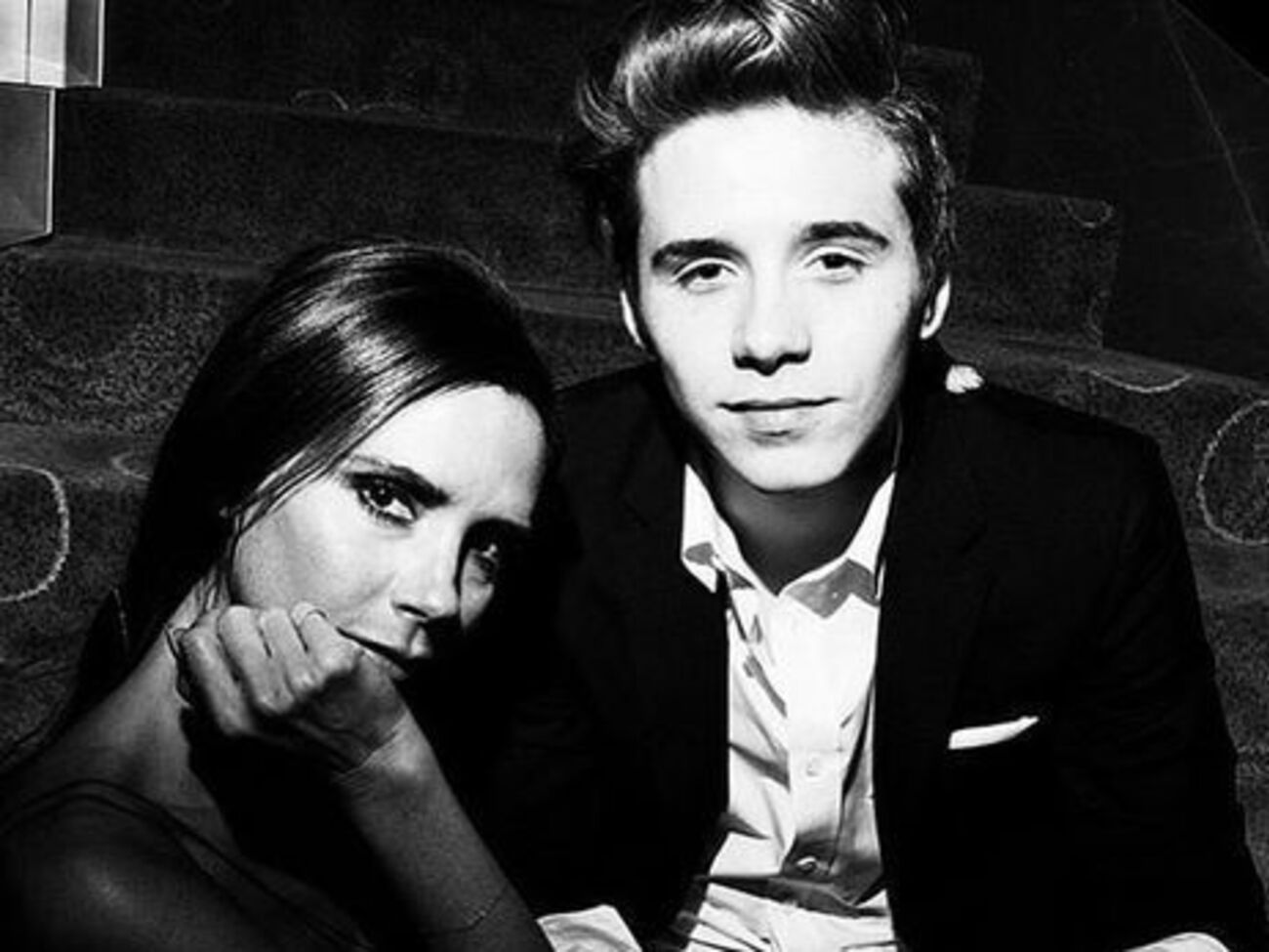 Виктория и Бруклин Бекхэм вместе создали видео