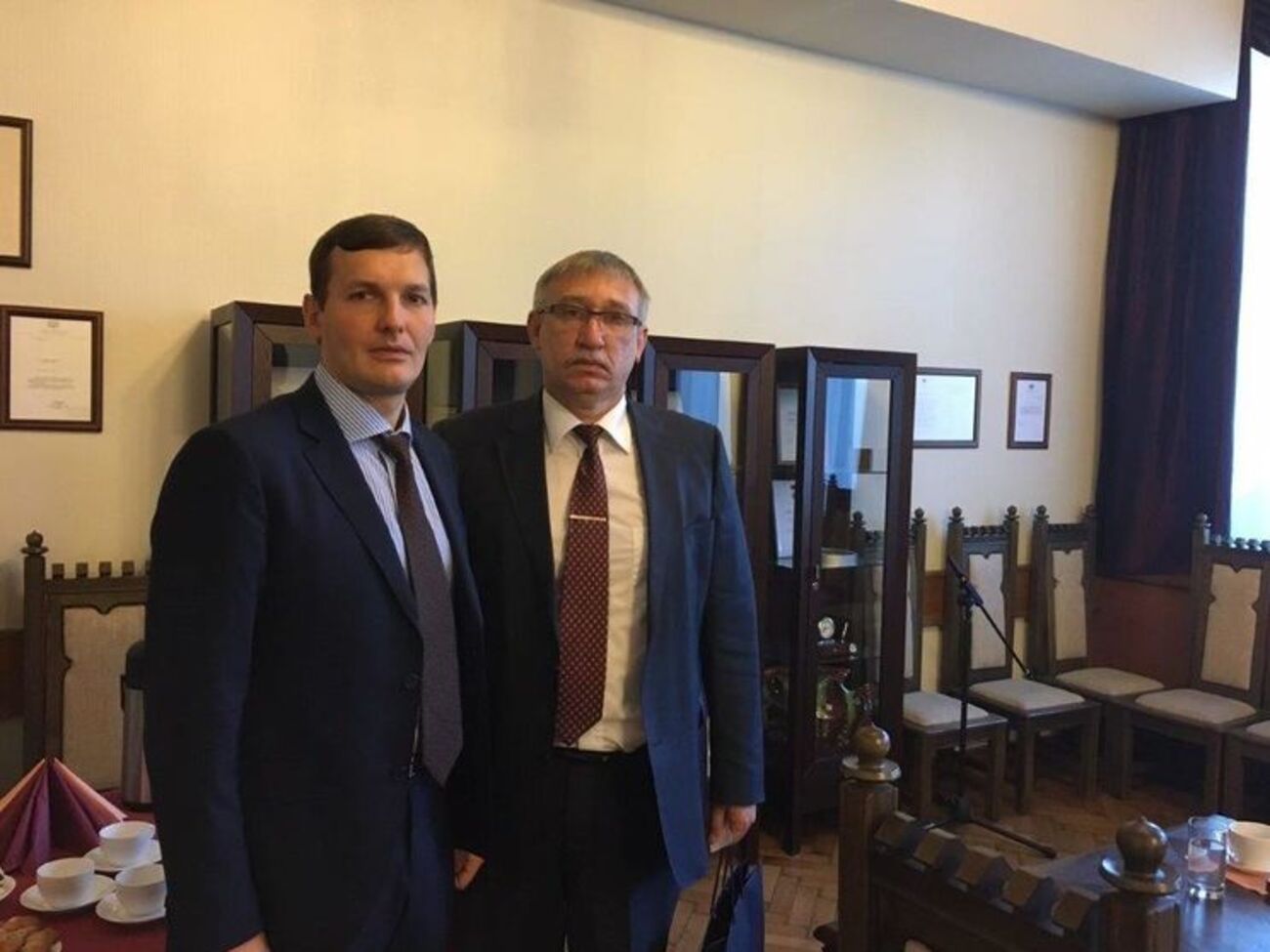 Енин и&nbsp;Калнмейерс встретились в Латвии