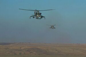 На полигоне "Широкий Лан" украинские десантники провели учения