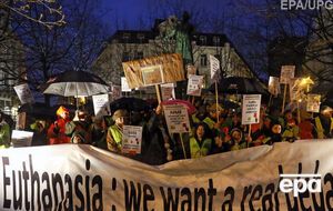 Принятие закона о детской эвтаназии в 2014 году сопровождалось протестами в Брюсселе