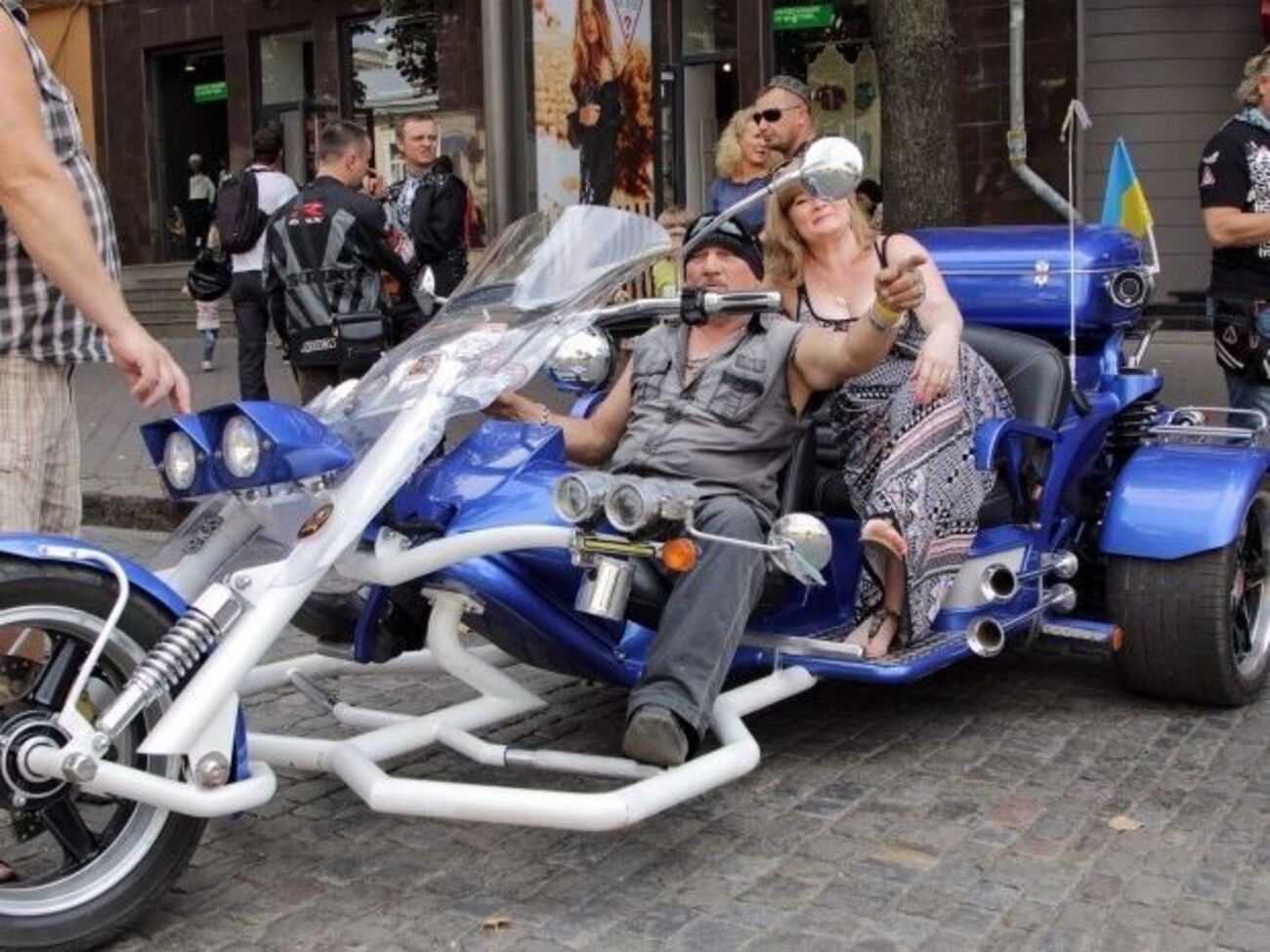 В рамках мото-рок-фестиваля в Одессу съехались байкеры