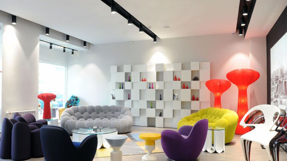 Roche Bobois представляет мебель всемирно известных брендов