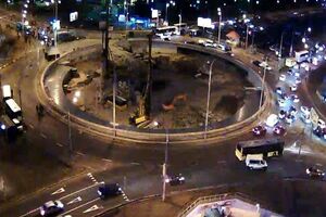 Протестующие заблокировали движение транспорта