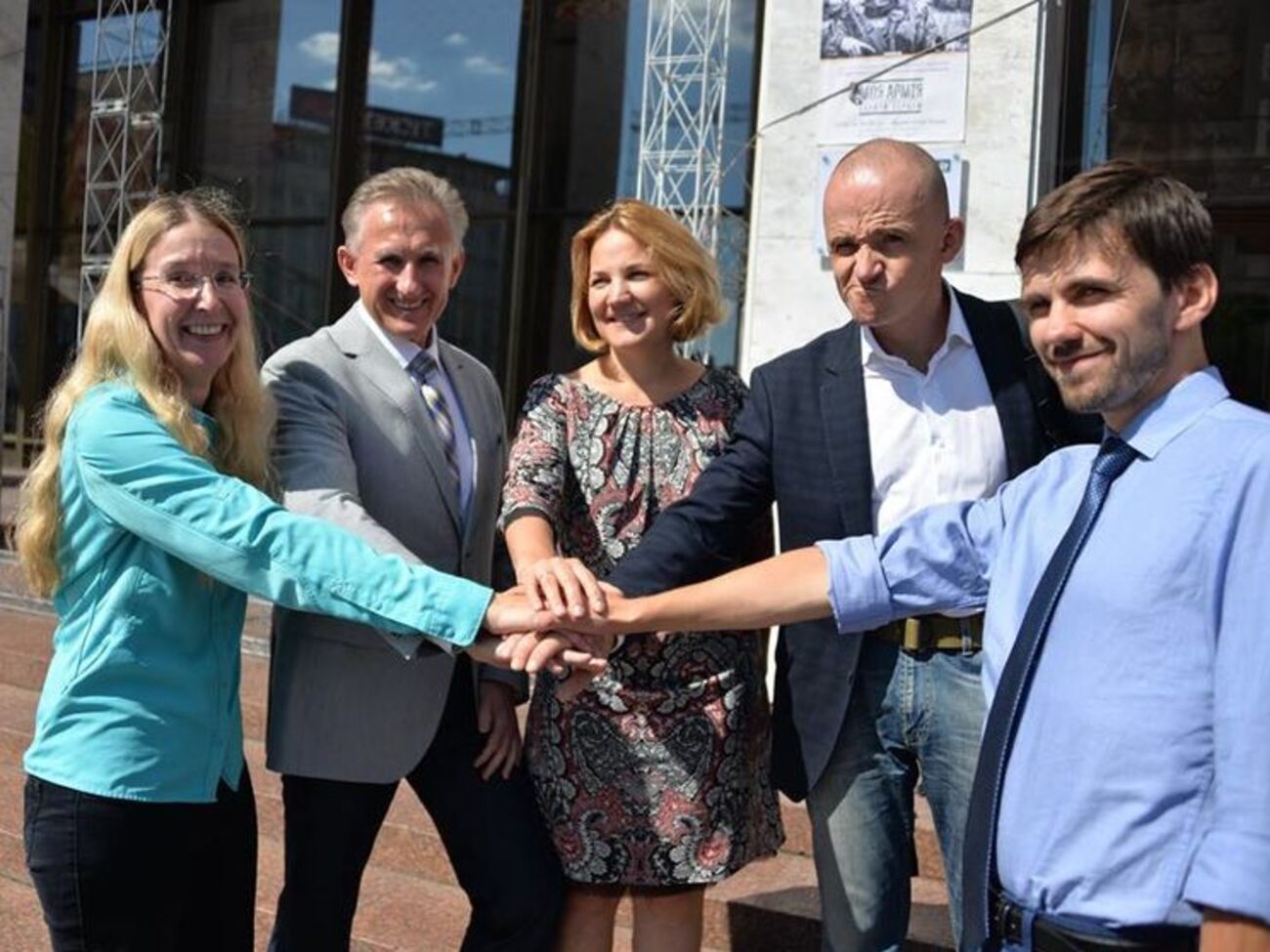 На фото слева направо: Супрун, Илык, Сивак, Линчевский, Ковтонюк