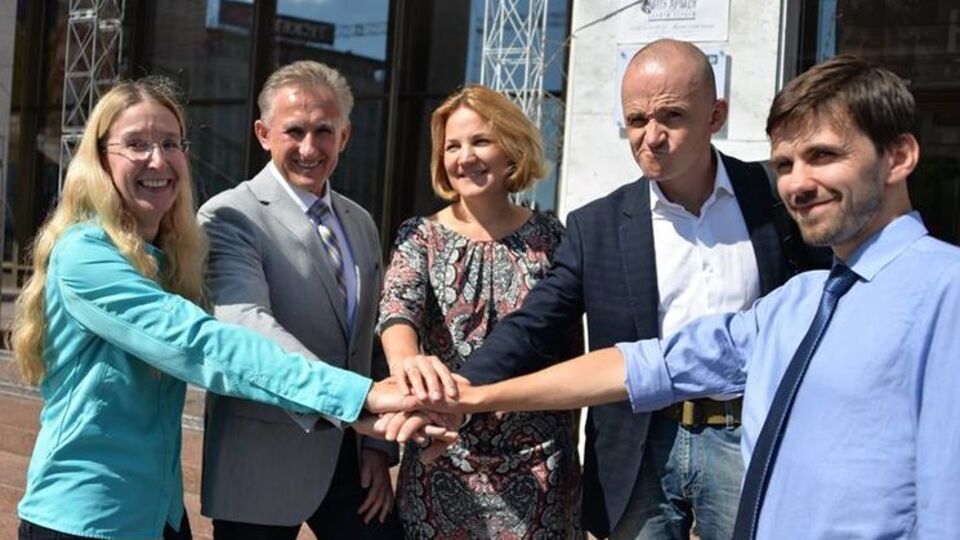 На фото слева направо: Супрун, Илык, Сивак, Линчевский, Ковтонюк