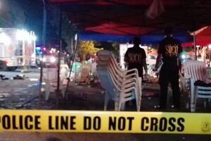 Взрыв произошел на рыночной площади