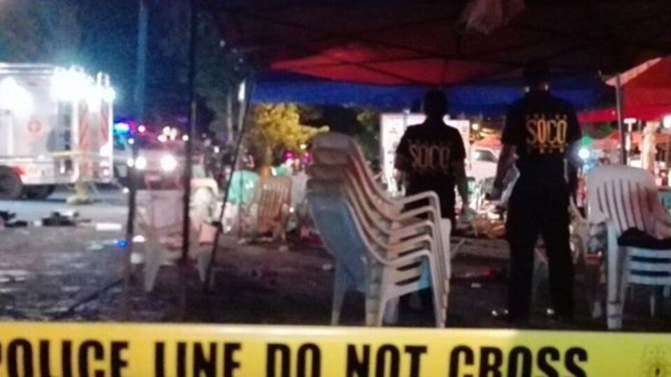 Взрыв произошел на рыночной площади