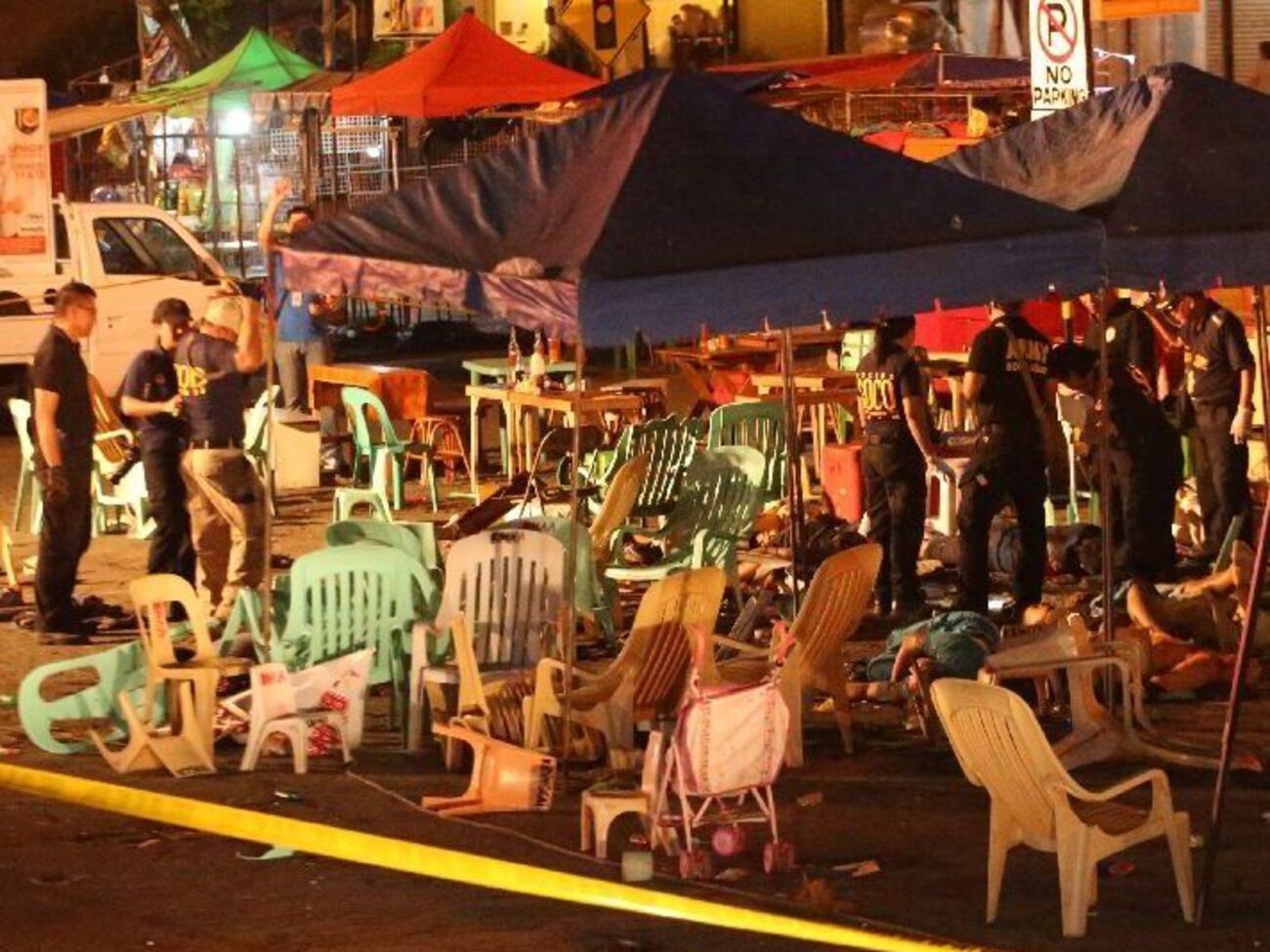 Взрыв произошел на рыночной площади Давао