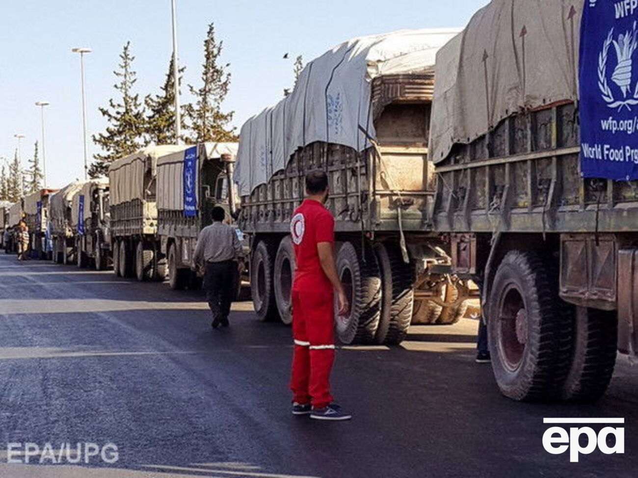 Россия отрицает свое участие в авианалетах на гумконвой