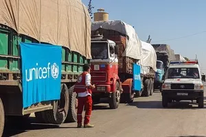 Авианалет на колонну с гуманитарной помощью в Сирии был совершен сегодня