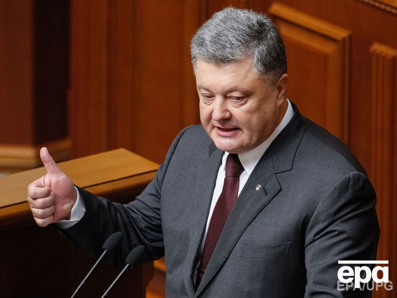 Порошенко заявил, что мир провалил экзамен по Будапештскому меморандуму