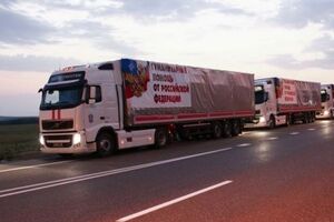 Фуры едут в Донецкую и Луганскую области