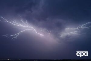 В результате удара молнии погиб человек