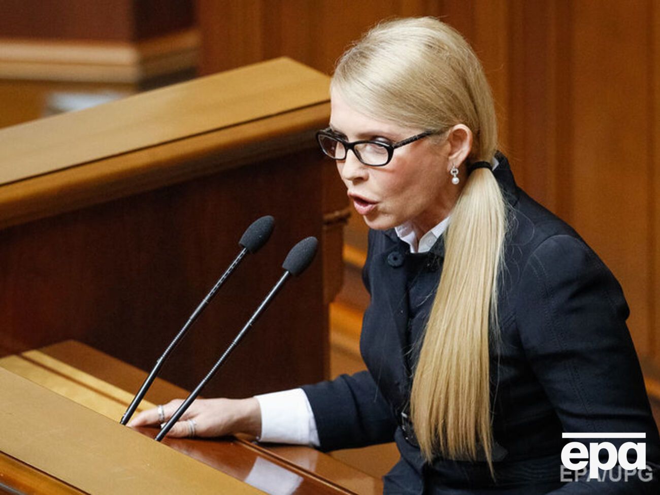 Тимошенко требует перевыборов парламента