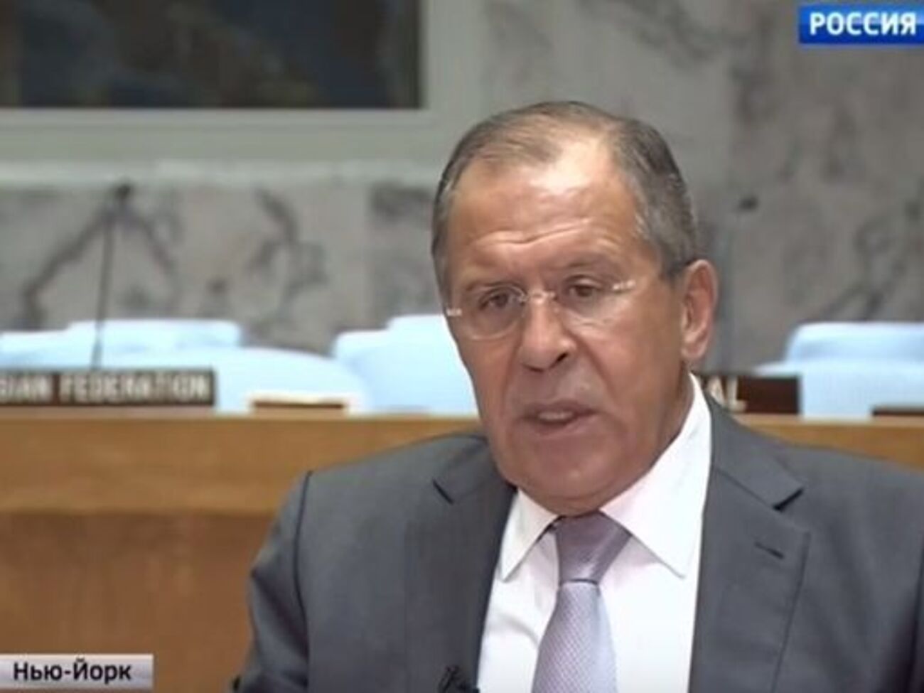 Сергей Лавров: Я не утверждаю ничего. Я просто говорю, что угрозы в отношении гуманитарных конвоев звучали