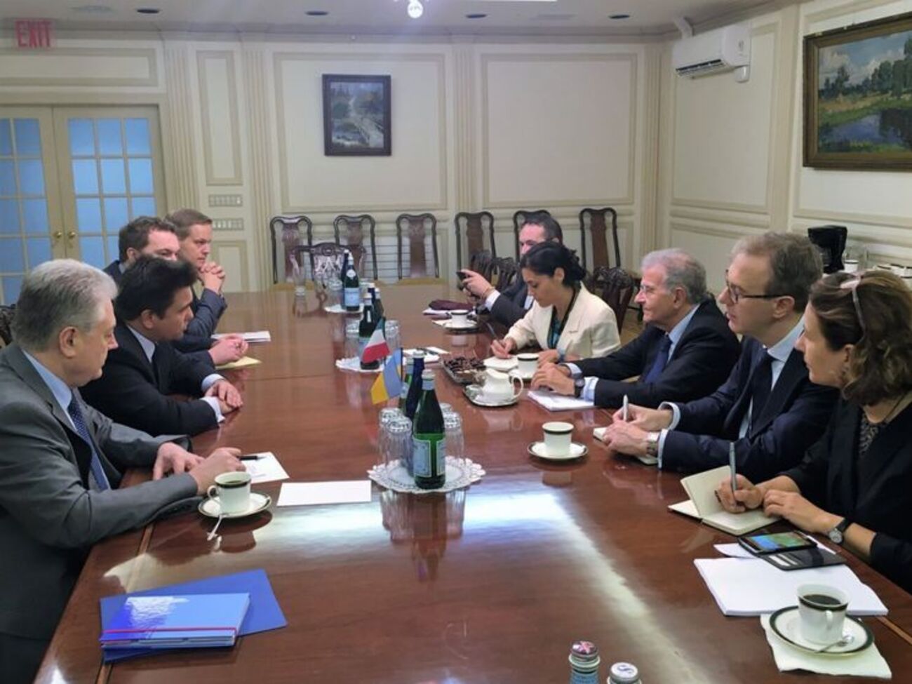 Во время встречи стороны обсудили способы усиления сотрудничества между Украиной и Италией