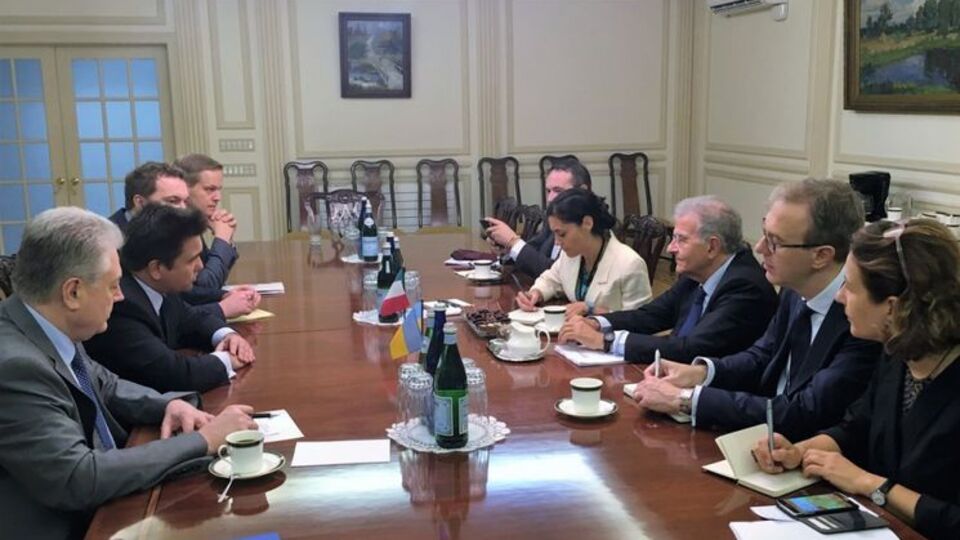 Во время встречи стороны обсудили способы усиления сотрудничества между Украиной и Италией