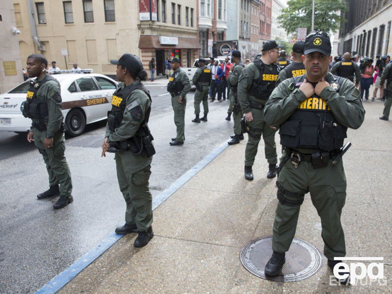 Полиция Балтимора ищет сбежавших стрелков