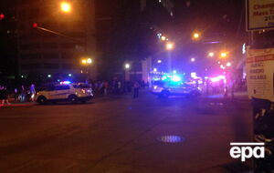 Полицейские на месте перестрелки в городе Урбана