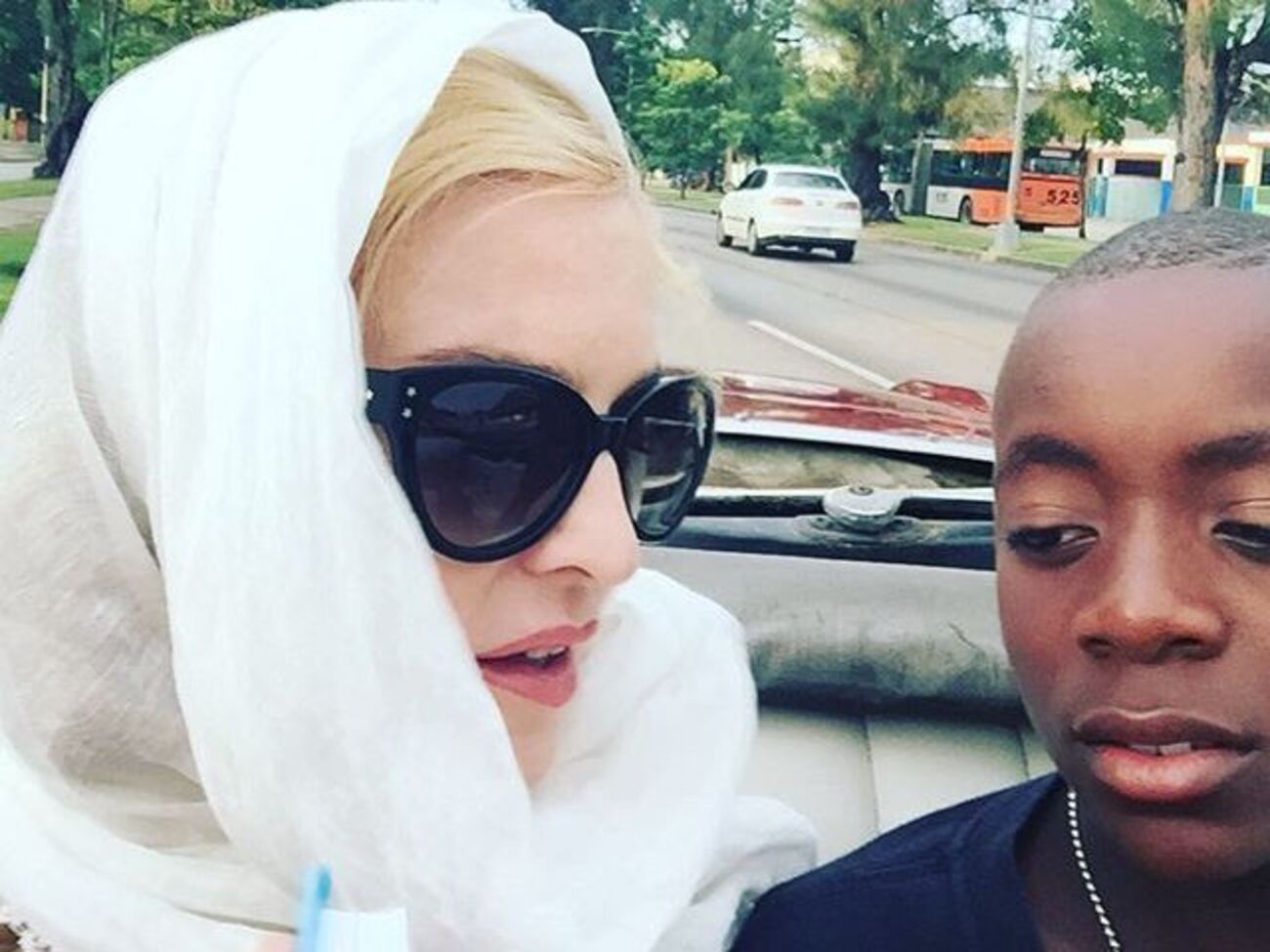 Сыну Мадонны Дэвиду исполнилось 11 лет