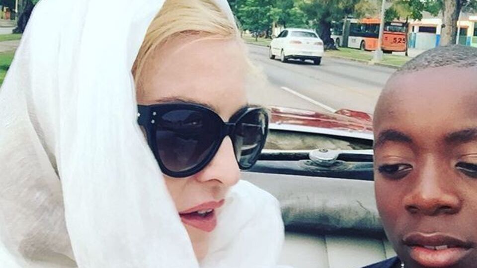 Сыну Мадонны Дэвиду исполнилось 11 лет