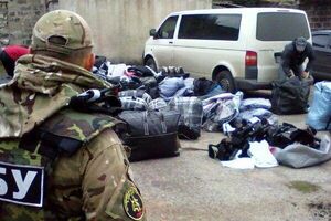 СБУ задержала в зоне АТО три автомобиля с контрабандными товарами