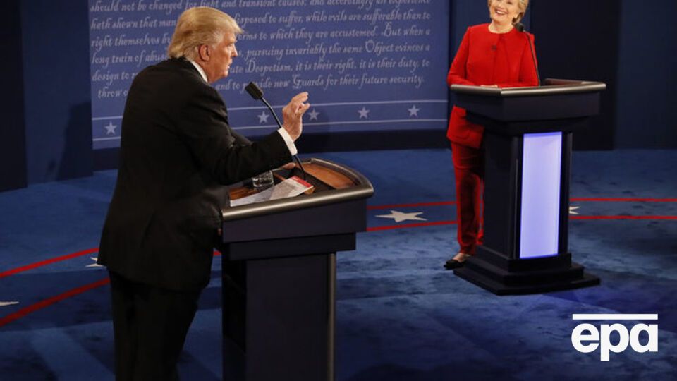 Дебаты Трампа и Клинтон побили рекорд 36-летней давности