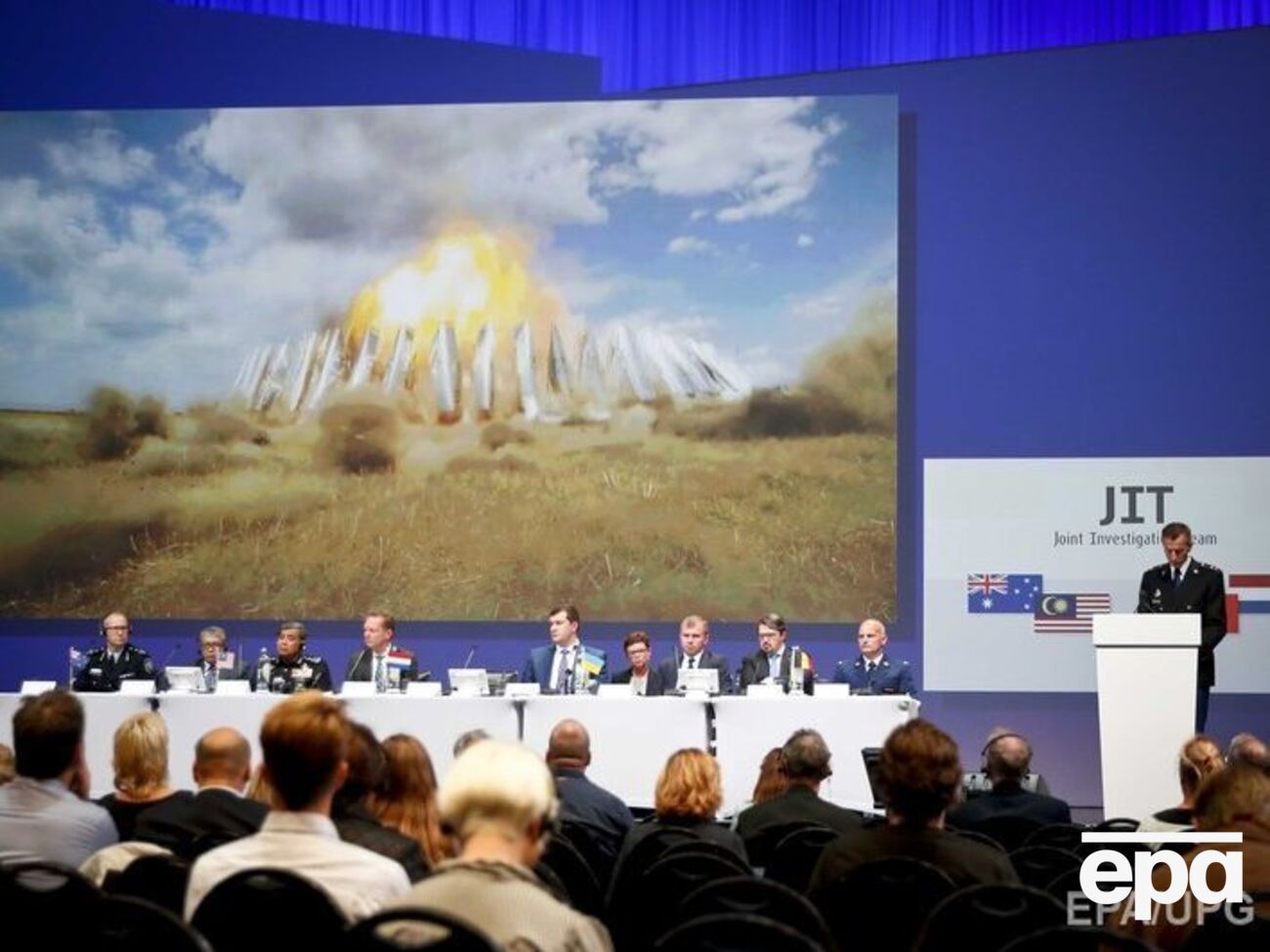 Следственная группа сегодня представила доклад о крушении рейса MH17