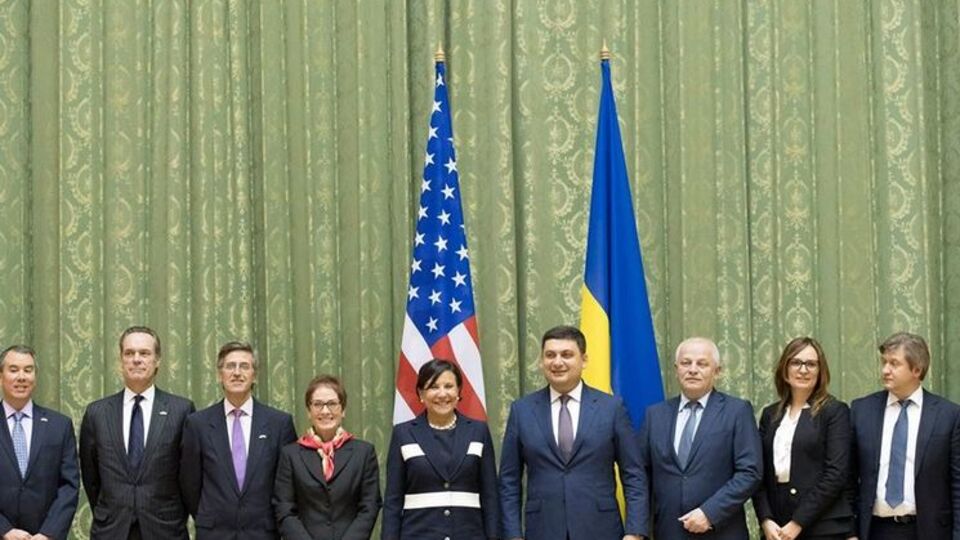 Гройсман встретился с министром финансов США Пенни Прицкер