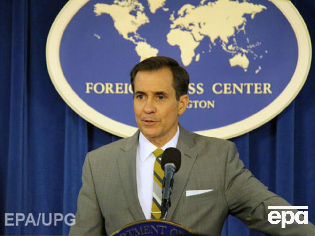 Кирби призвал все страны, которые способны помочь в расследовании, к полномасштабному сотрудничеству