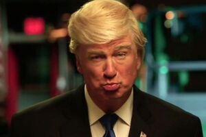 Болдуин повторил мимику Трампа