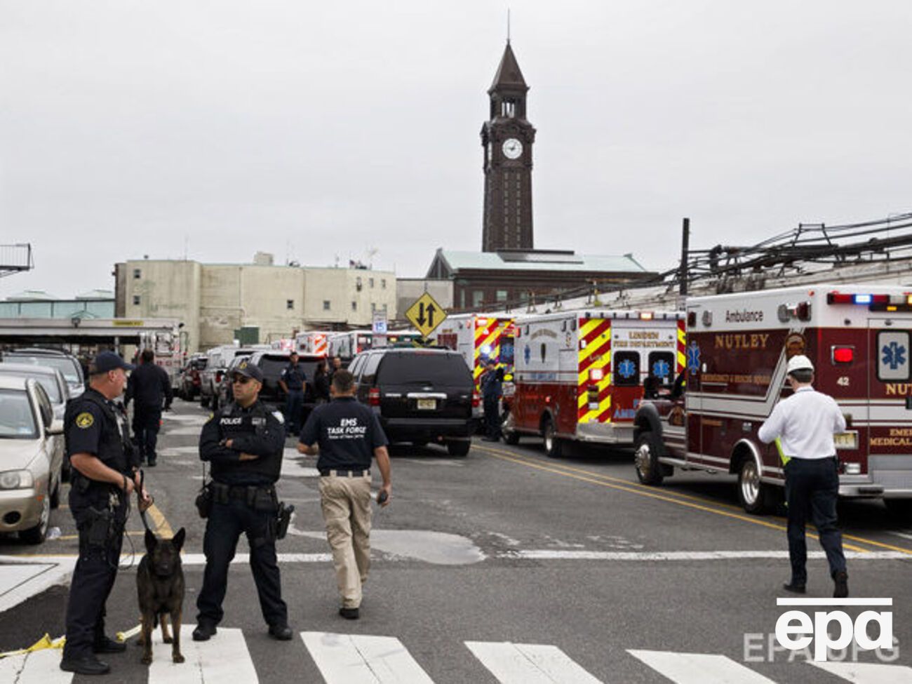 В результате аварии в Хобокене погибли минимум три человека