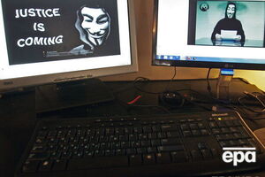 Российский компьютерщик, подозреваемый в связях с хакерами, вытатуировал себе символ Anonymous