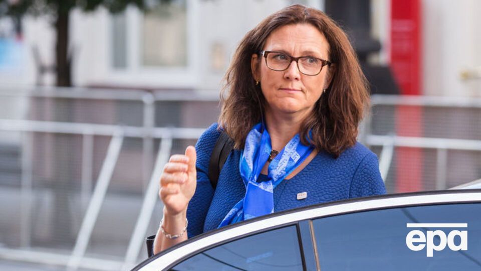 Мальмстрем сообщила о предоставлении Украине дополнительных торговых преференций