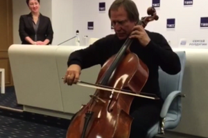 Ролдугин: Когда я по каким-либо причинам не смогу больше играть, виолончель отойдет государству