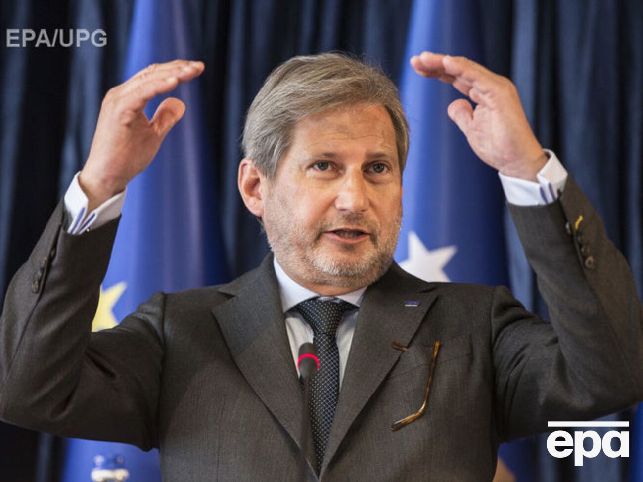 Хан сейчас находится на встрече глав МИД ЕС