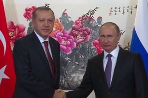 Реджеп Эрдоган и Владимир Путин встретились накануне форума G20