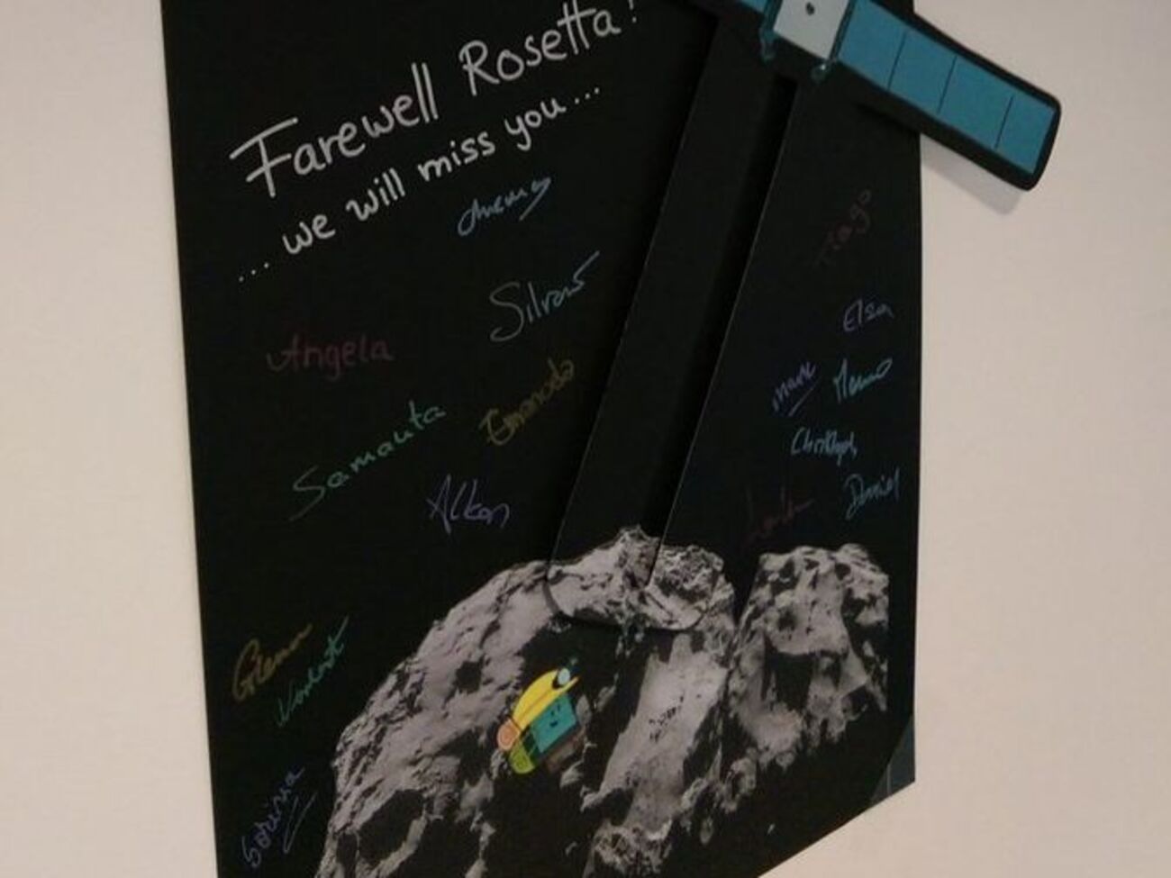 Rosetta разобьют о комету