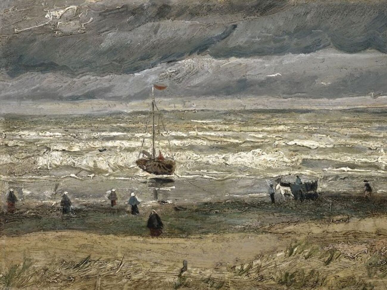 В музее уверяют, что картины практически не повреждены