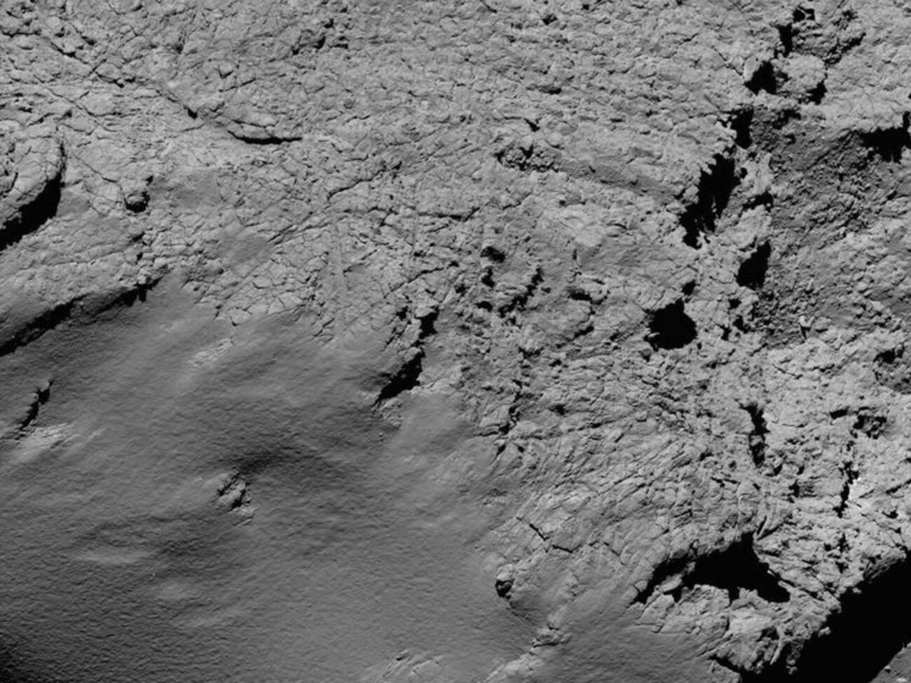 Один из последних снимков Rosetta, переданных на Землю