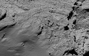 Один из последних снимков Rosetta, переданных на Землю