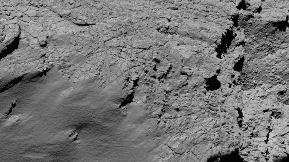 Один из последних снимков Rosetta, переданных на Землю
