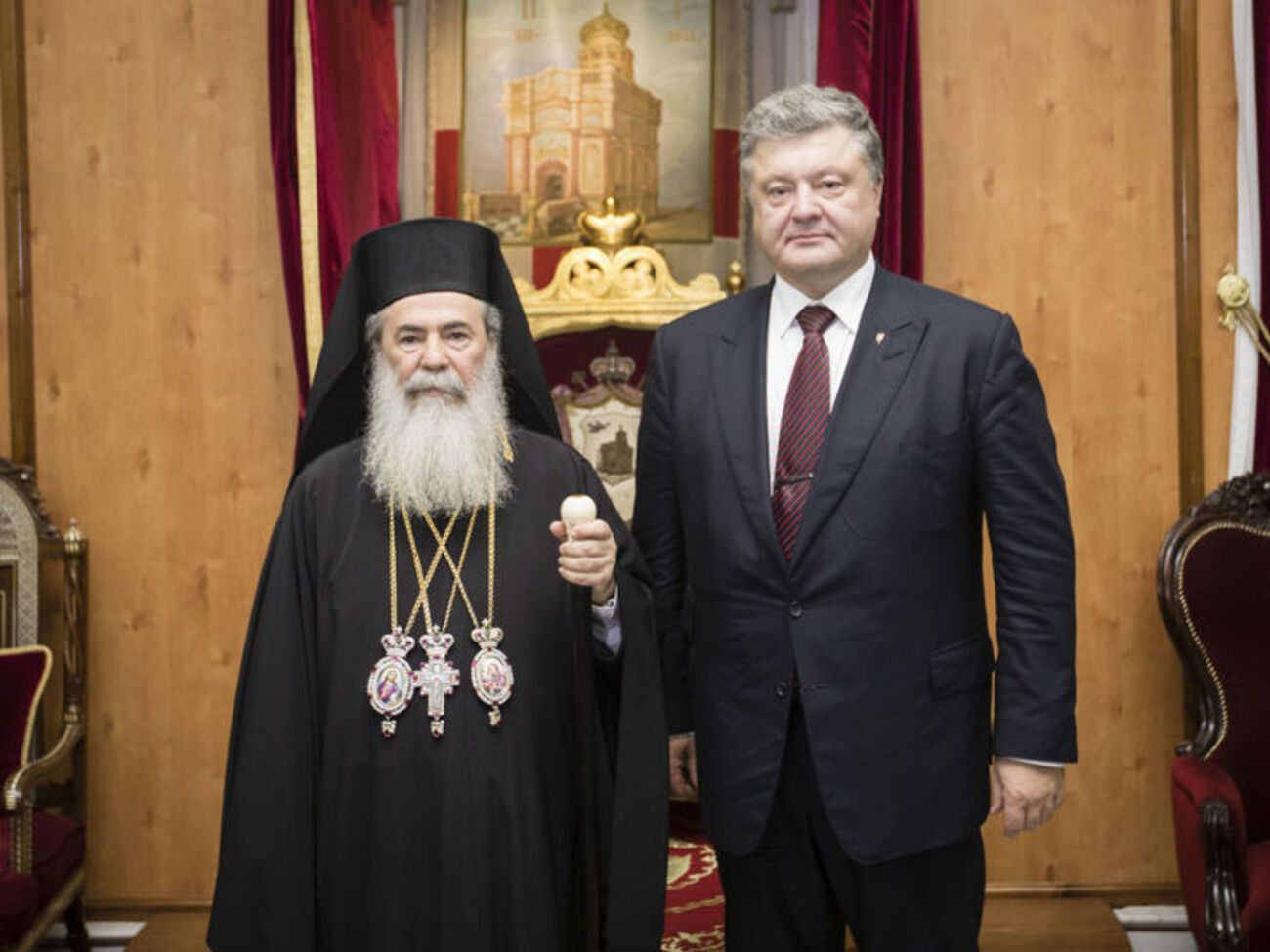 Петр Порошенко: Ваши молитвы очень и очень важны для Украины