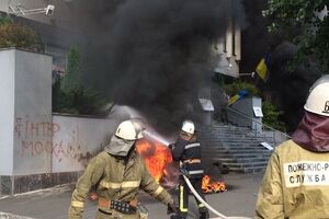 Пожар на "Интере" стал результатом поджога