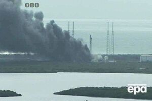 Ракета со спутником взорвалась