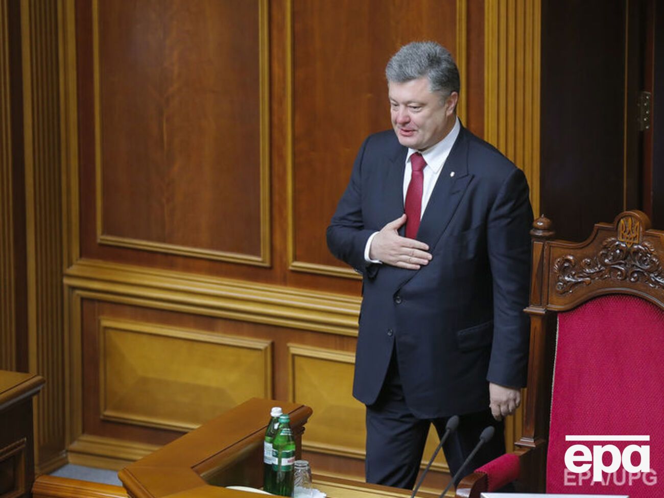 Президент выступает в Раде