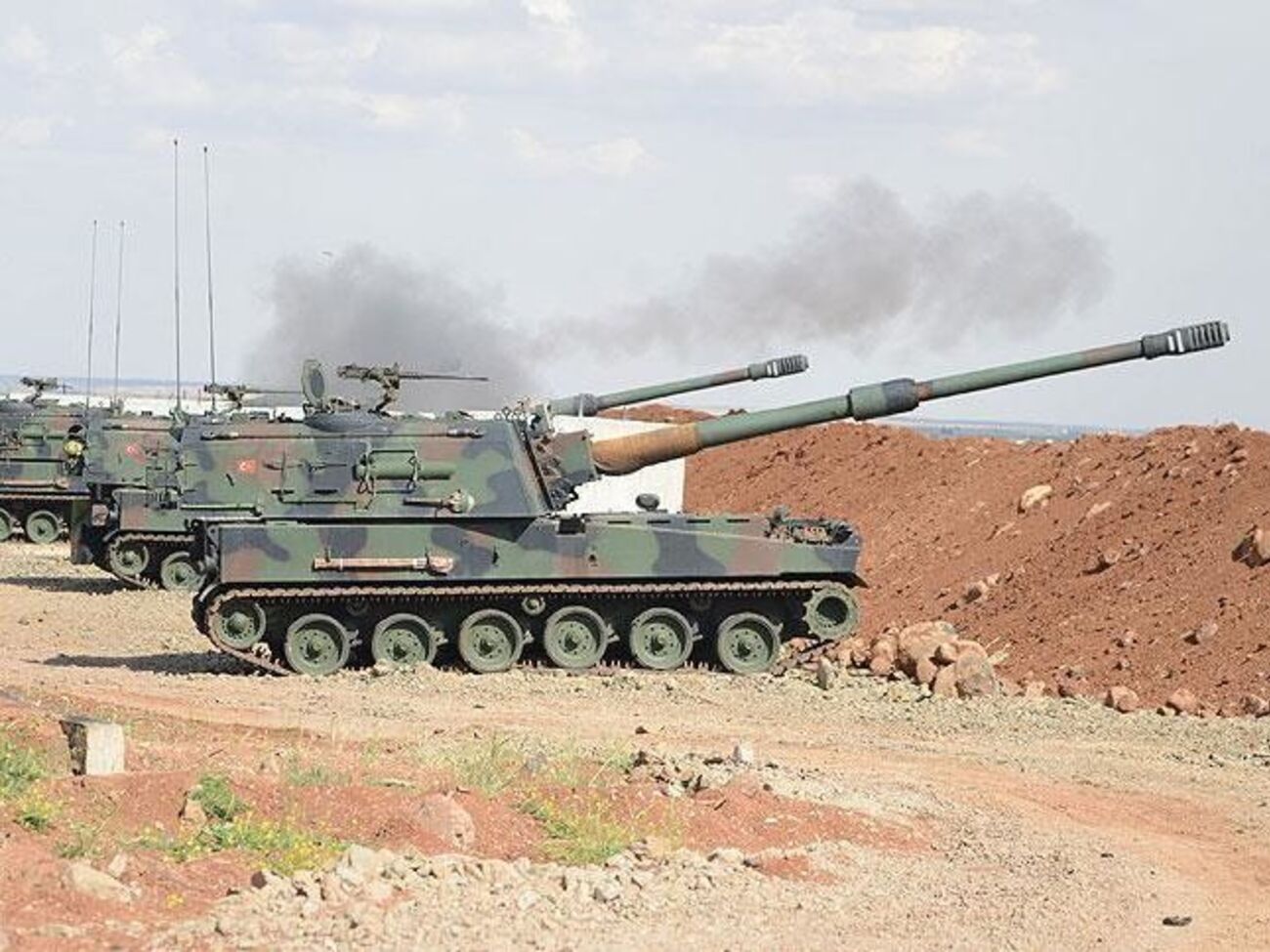 Операцию "Щит Евфрата" в Сирии турецкая армия начала 24 августа